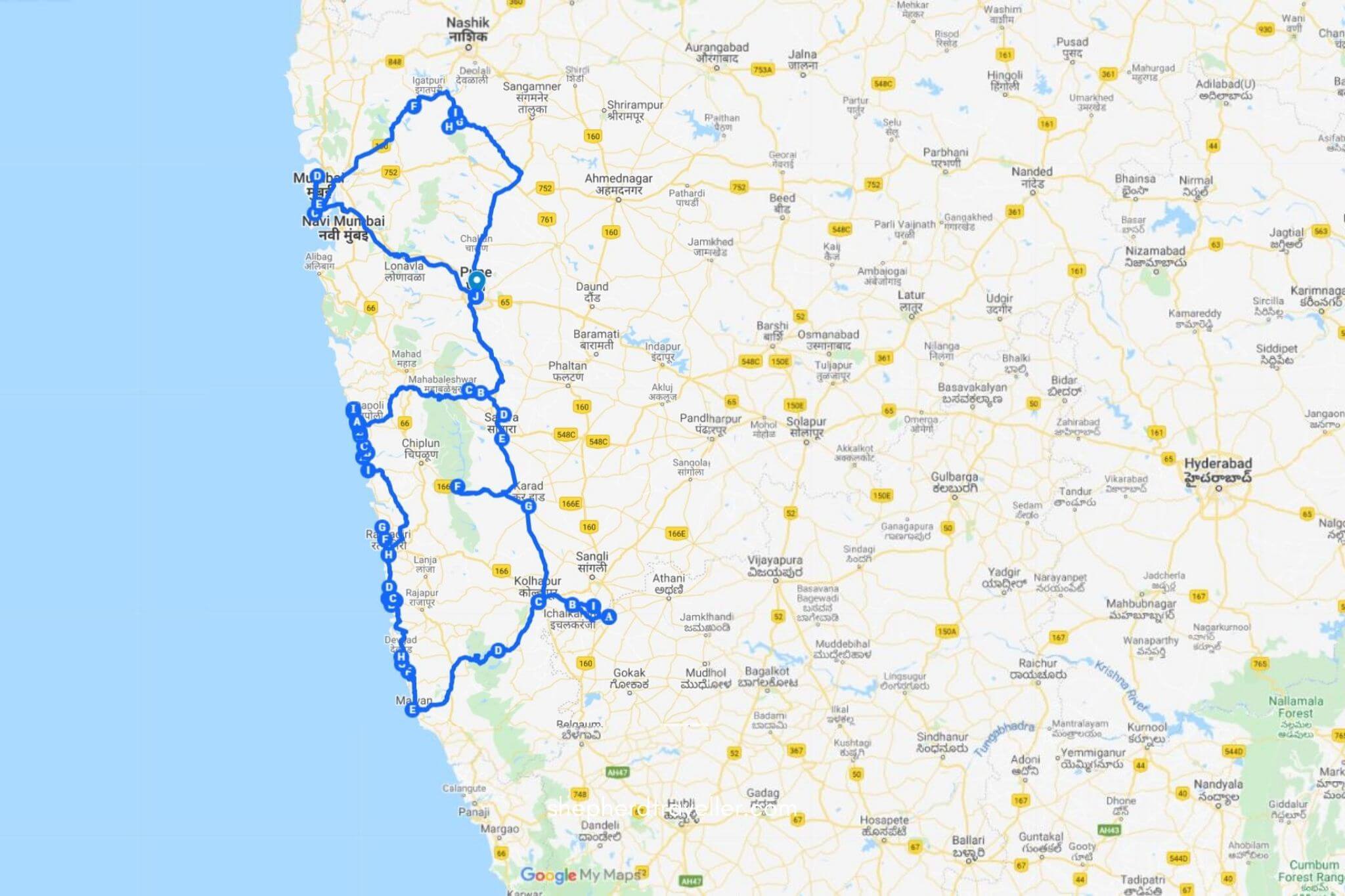 trip plan in maharashtra