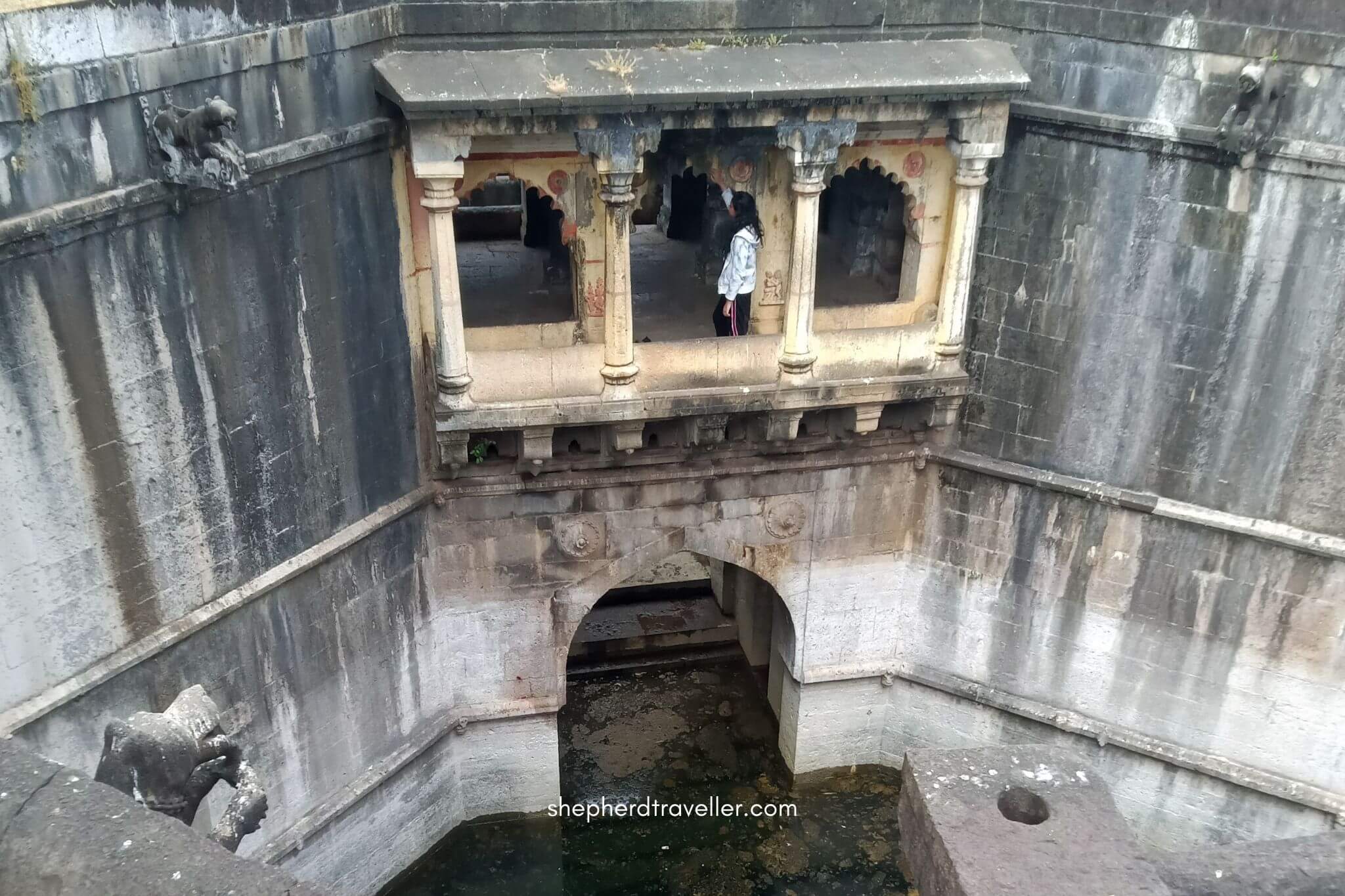 Baramotichi Vihir in Satara A palace inside a stepwell